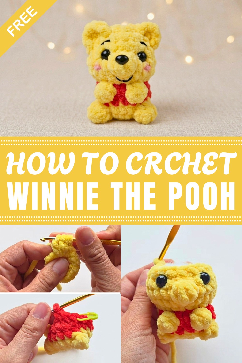 Crochet Winnie The Pooh Pattern