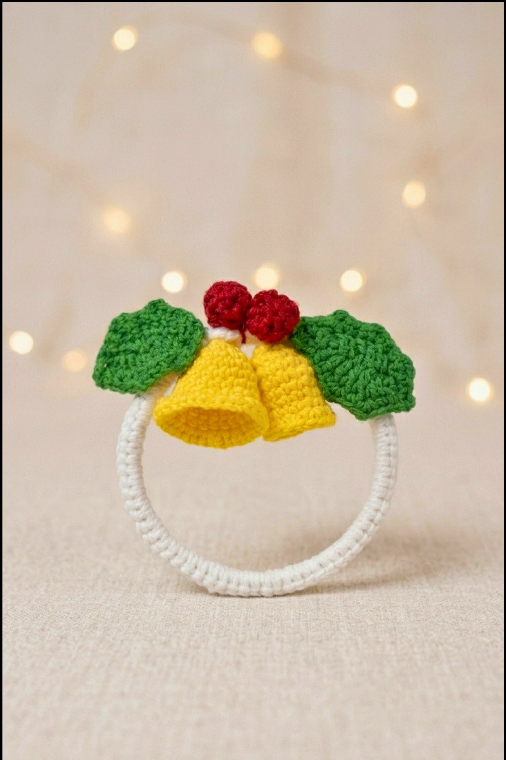 Crochet Wreath With Bells Pattern 5