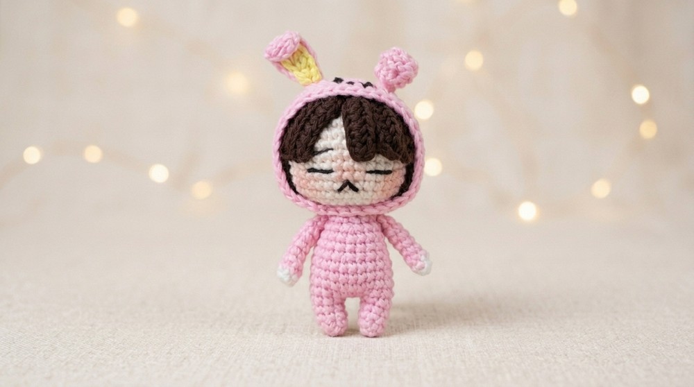 Crochet Jungkook Cooky BT21 Pattern 4