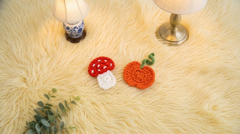 Crochet Pumpkin And Mushroom Pattern 4