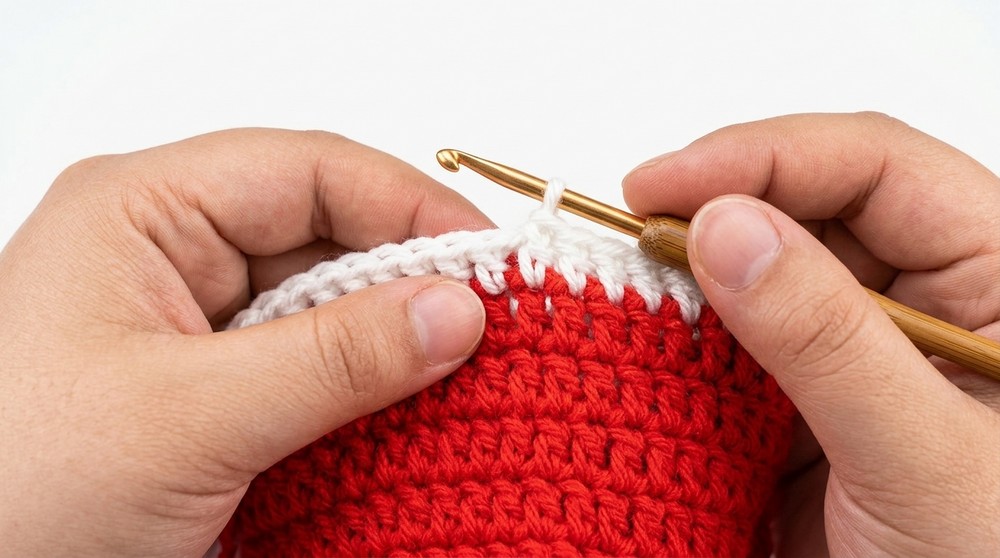 Crochet Christmas Hat Pattern 3
