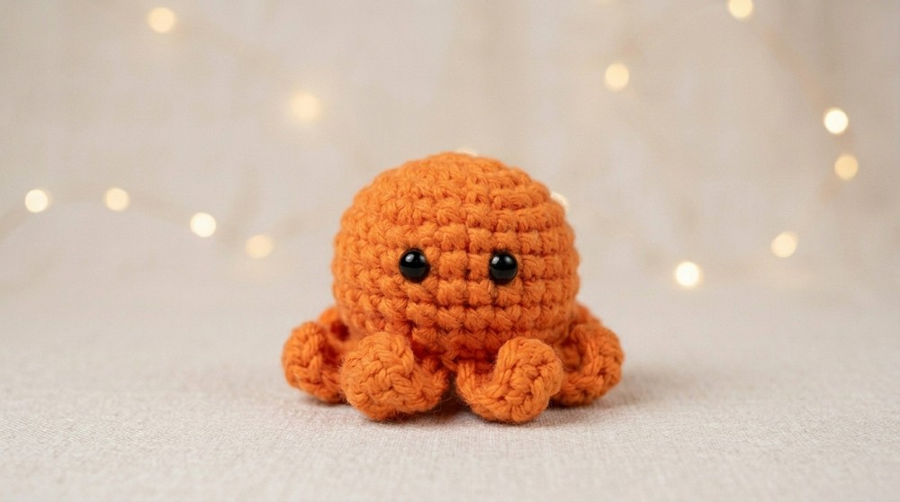 Crochet Octopus Amigurumi Pattern 4