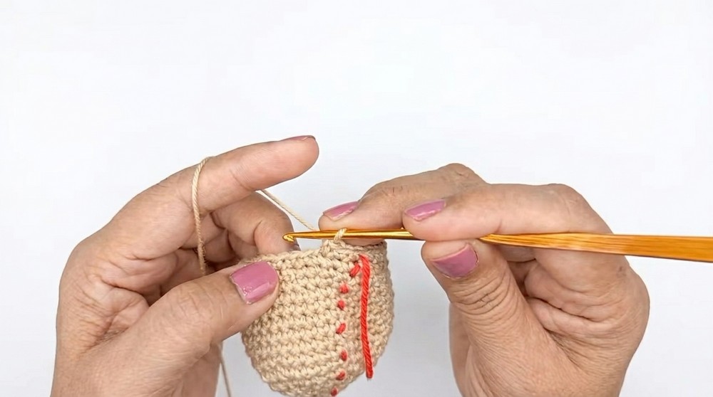 Crochet Teddy Bear Heart Pattern 2