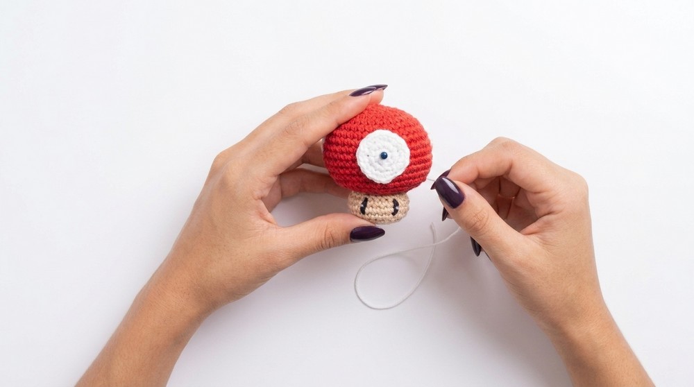 Crochet Mushroom Pattern 3