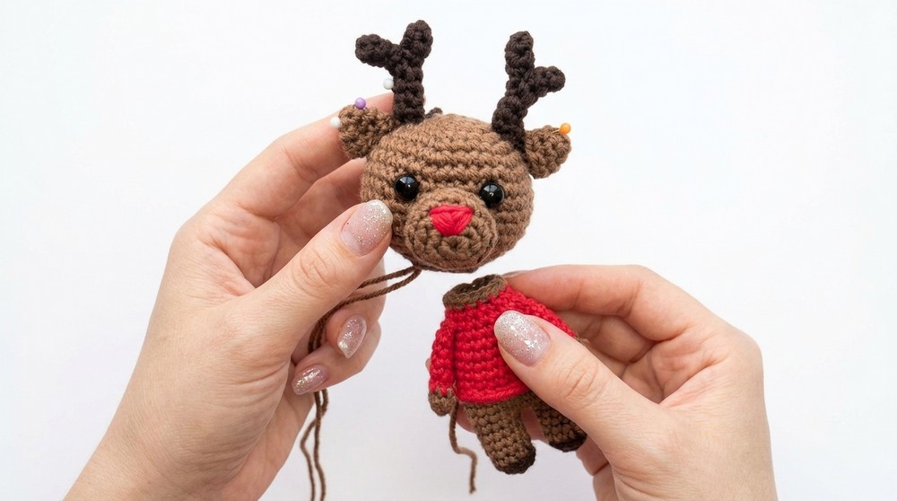 Crochet Reindeer Amigurumi Pattern 3