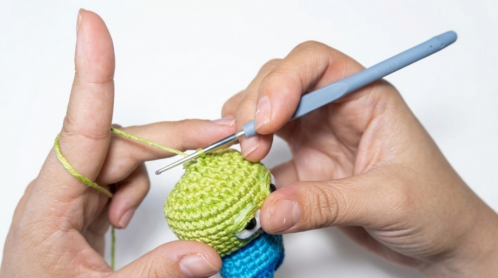Crochet Space Alien Pattern 3