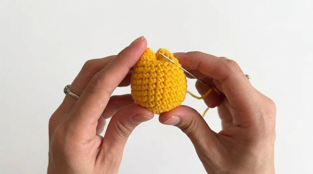 Crochet Tulip Pot Pattern 1