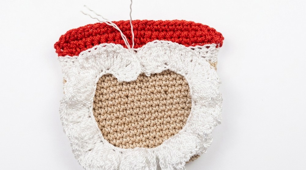 Crochet Santa Coin Purse Pattern 3