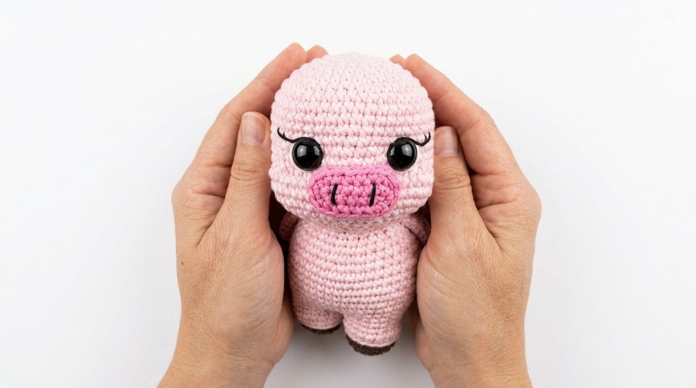 Crochet Pig Amigurumi Pattern 3