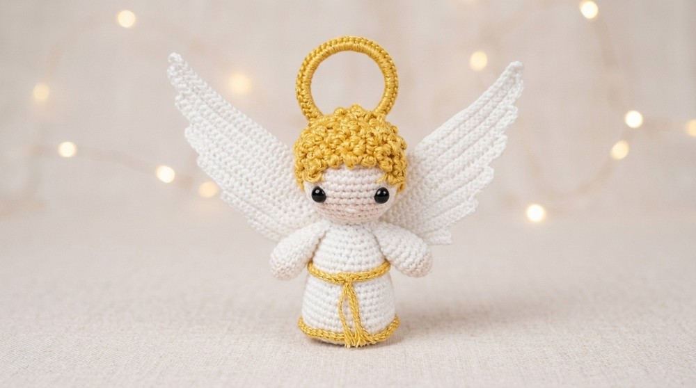 Crochet Angel Amigurumi Pattern 4