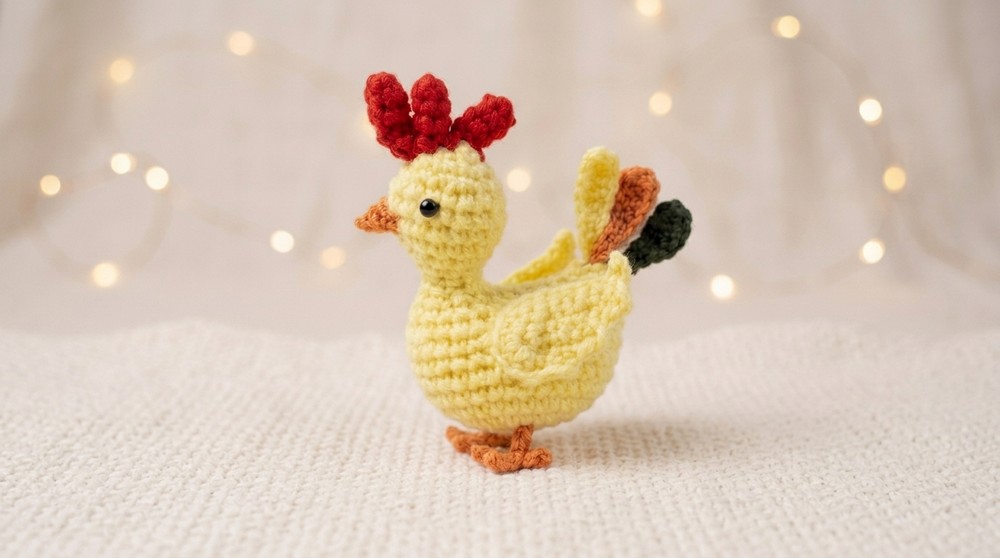 Crochet Chick Amigurumi Pattern 4