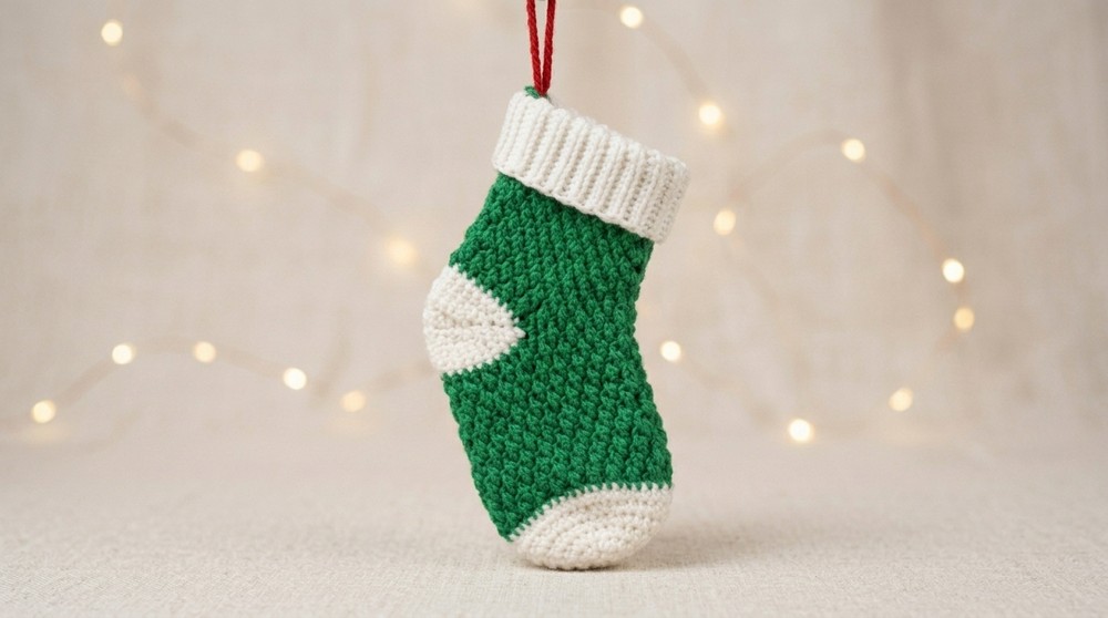 Crochet Christmas Stockings Pattern 4