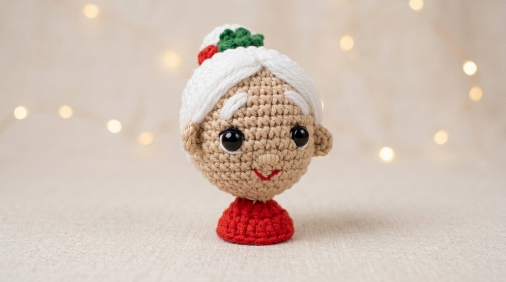 Crochet Mrs Claus Pattern 4