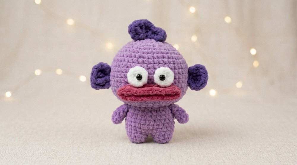 Crochet Hangyodon Pattern 4