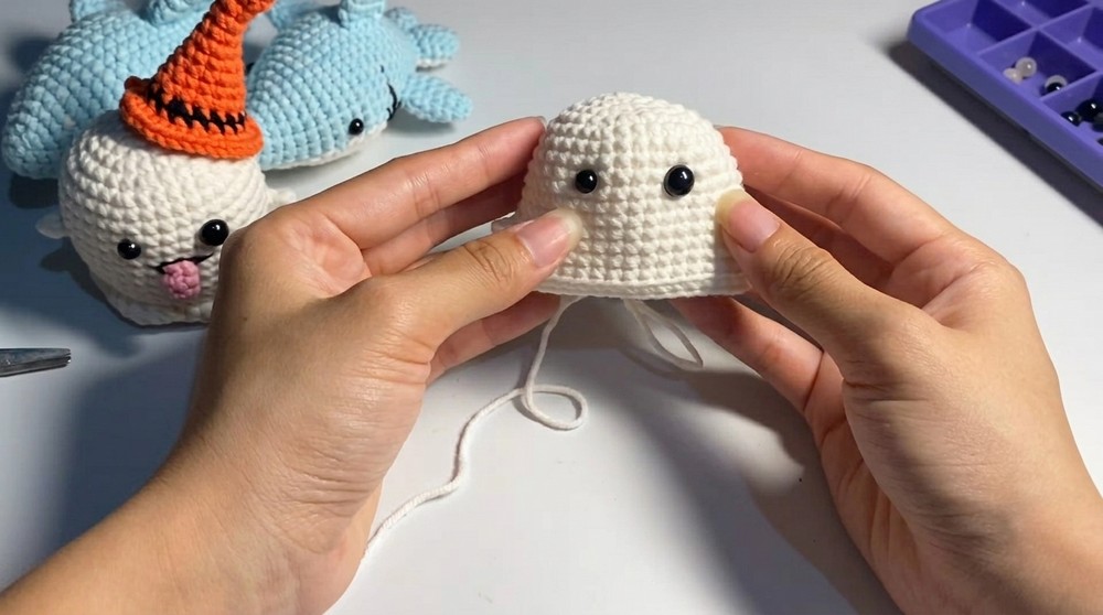 Crochet Halloween Ghost Pattern 2