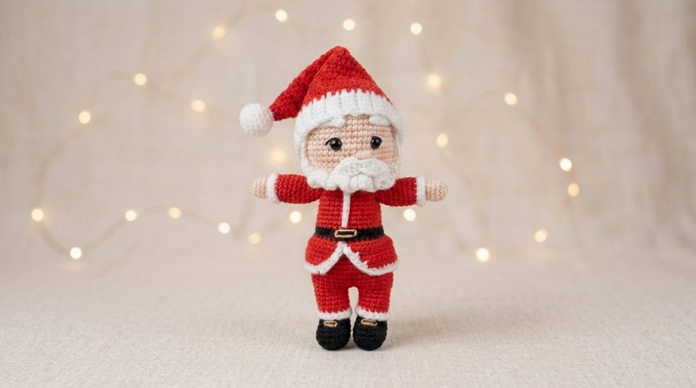 Crochet Santa Claus Pattern 4