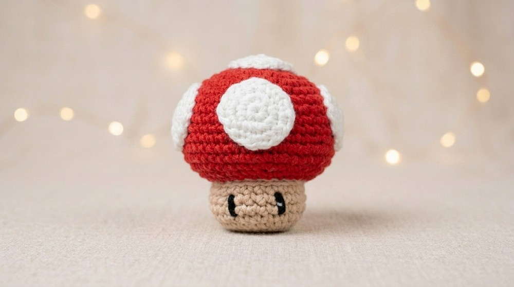 Crochet Mushroom Pattern 4