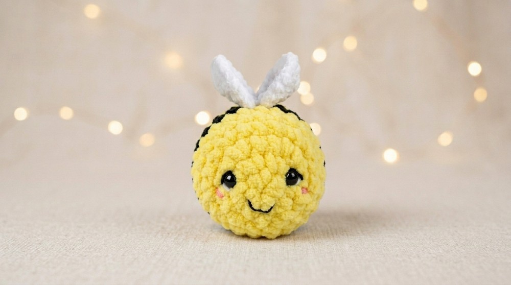 Crochet Bee Amigurumi Pattern 4