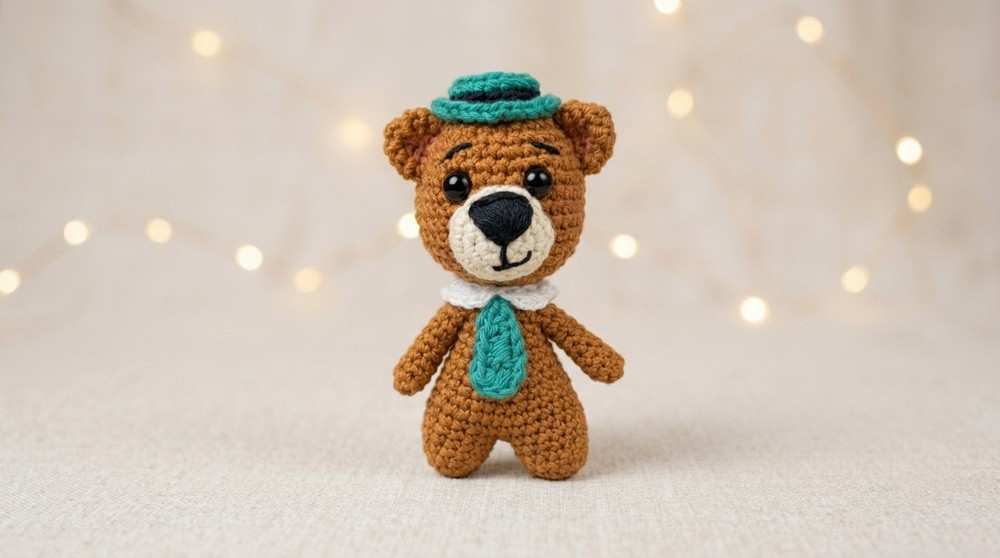 Crochet Yogi Bear Amigurumi Pattern 4