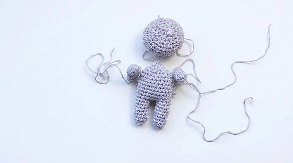 Crochet Mummy Amigurumi Pattern 3