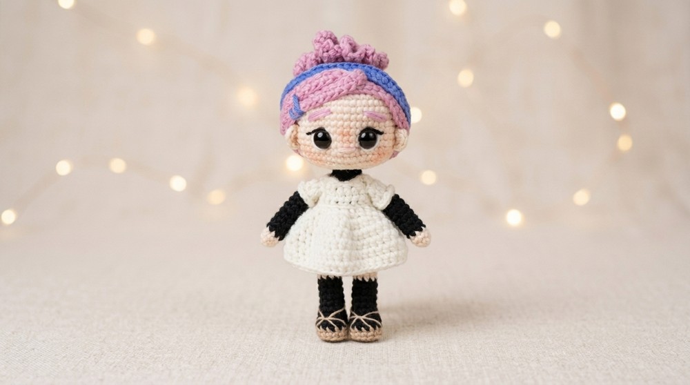 Crochet Hachi And Nana Pattern 4
