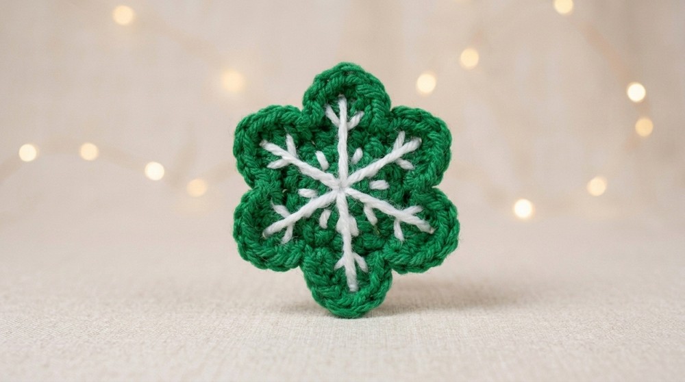 Crochet Snowflake Pattern 4
