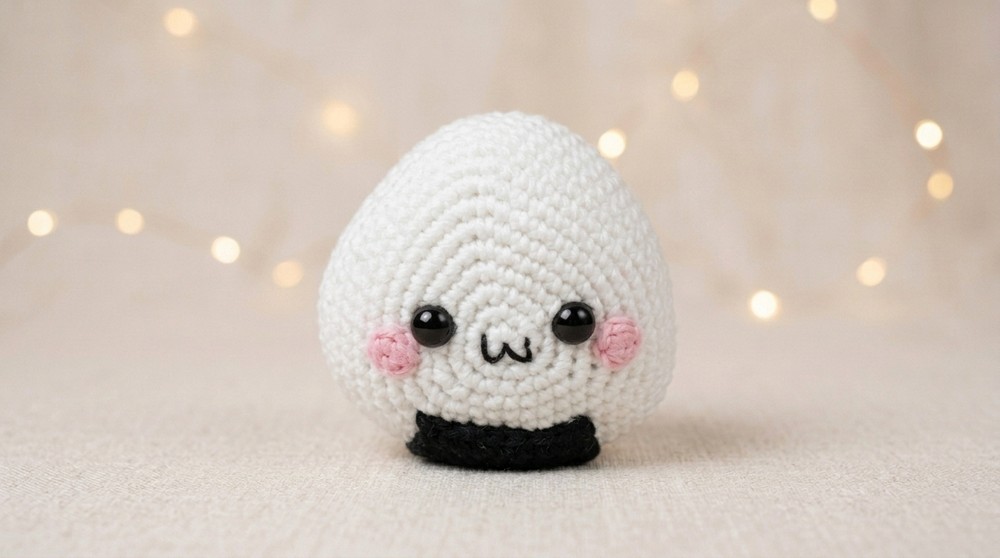 Crochet Rice Ball Pattern 4