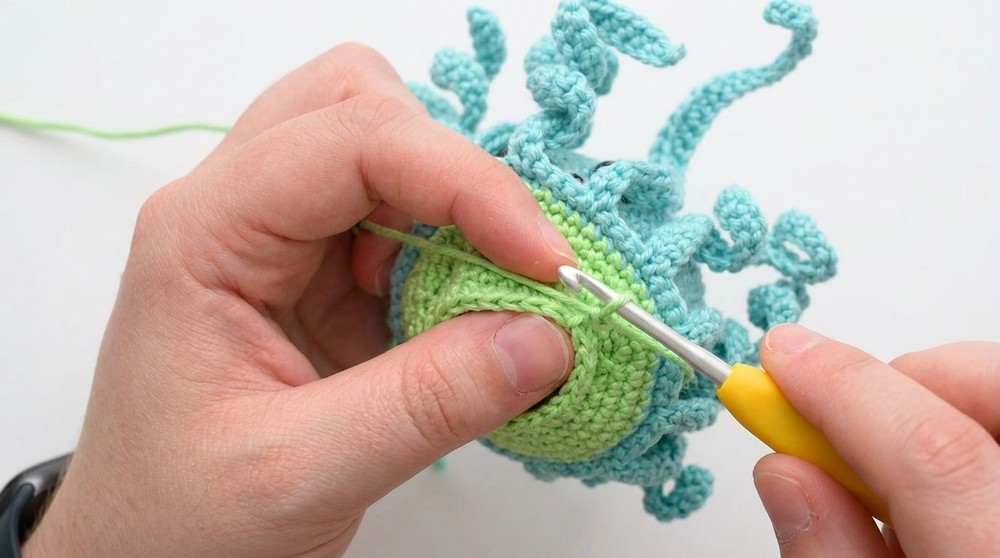 Crochet Jellyfish Amigurumi Pattern 3