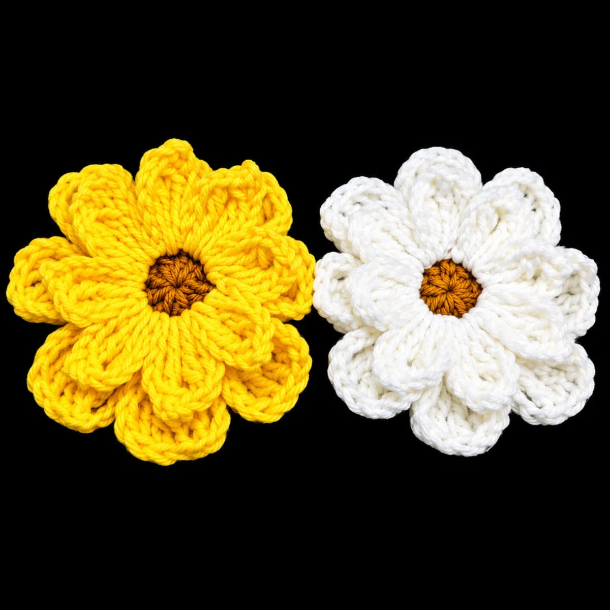 Floral Pattern C Beautiful Crochet Flower Free Pattern For Spring Decorations - The Cochetry